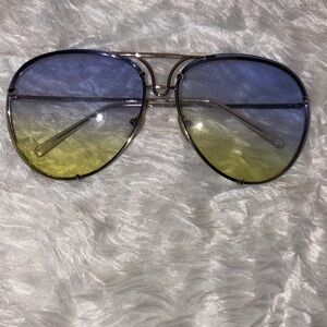 Gradient Aviator Sunglasses